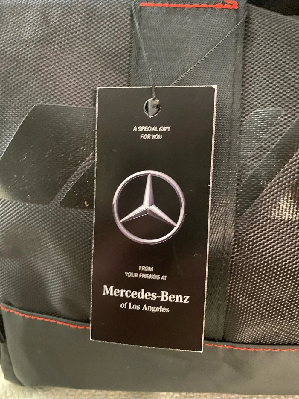 Mercedes-Benz AMG Black Duffel Bag